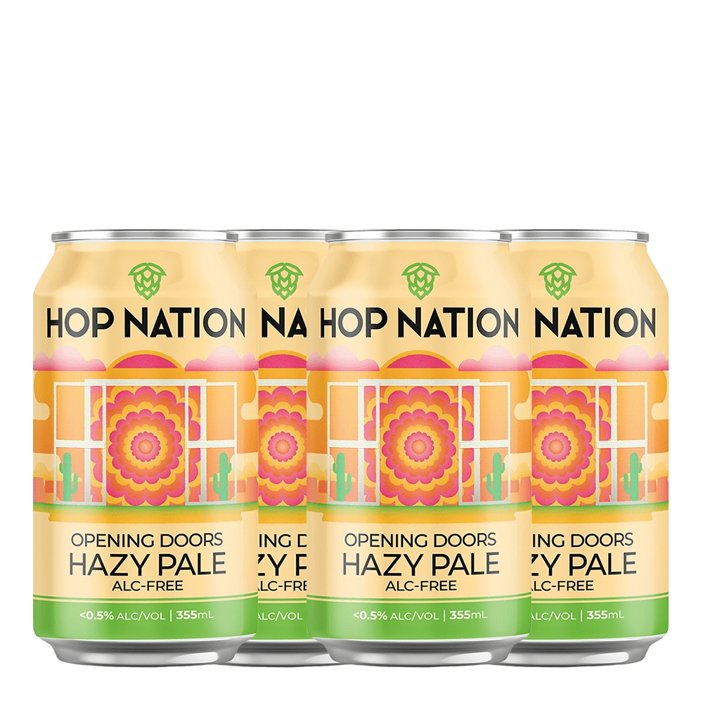 Hop Nation Opening Doors Hazy Pale Ale 355mL | Hop Nation Brewing Co. | Craftzero