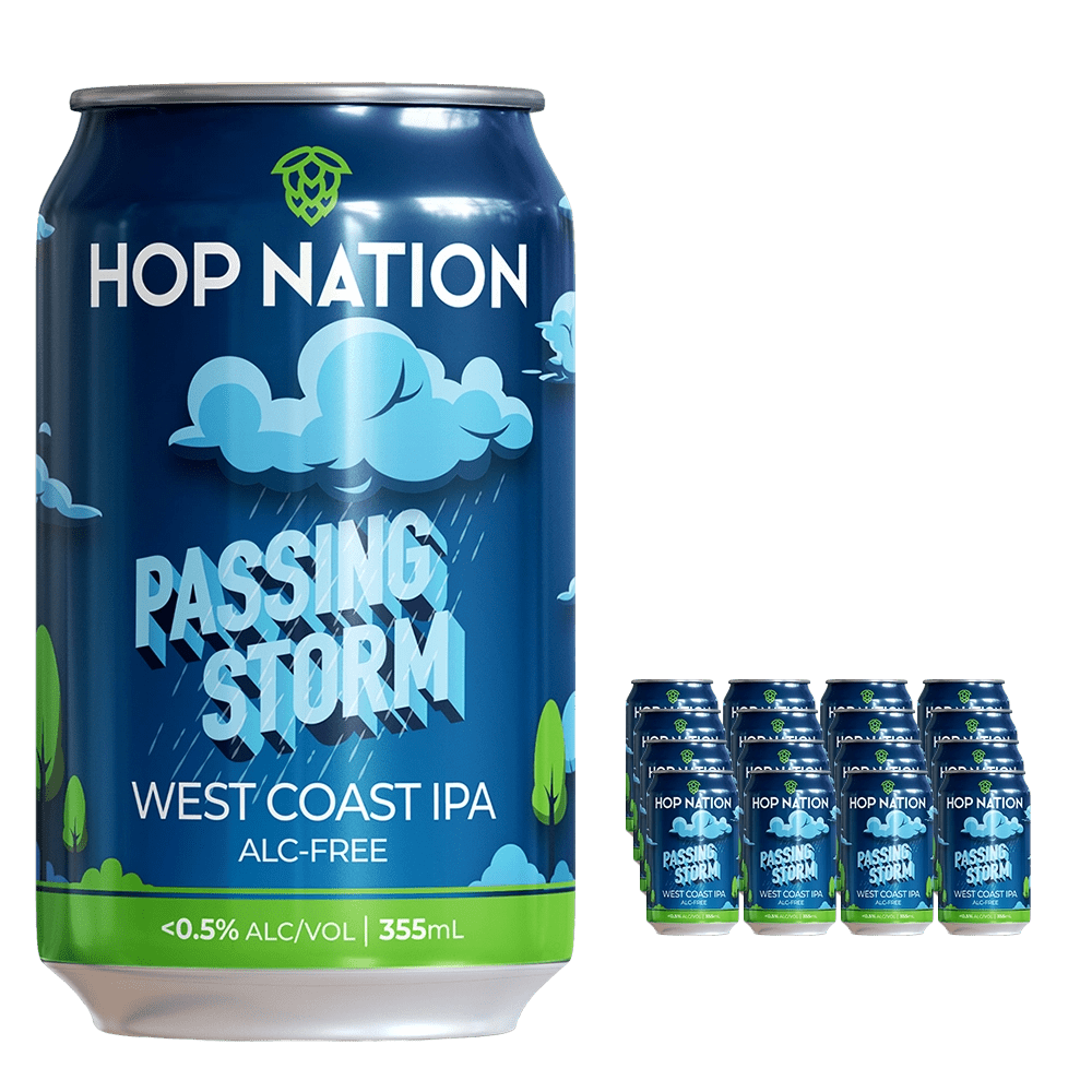 Hop Nation Passing Storm West Coast IPA 355mL | Hop Nation Brewing Co. | Craftzero