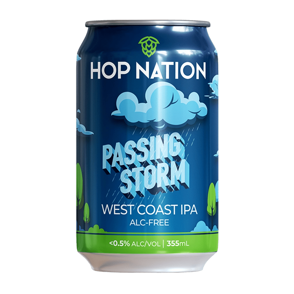 Hop Nation Passing Storm West Coast IPA 355mL | Hop Nation Brewing Co. | Craftzero