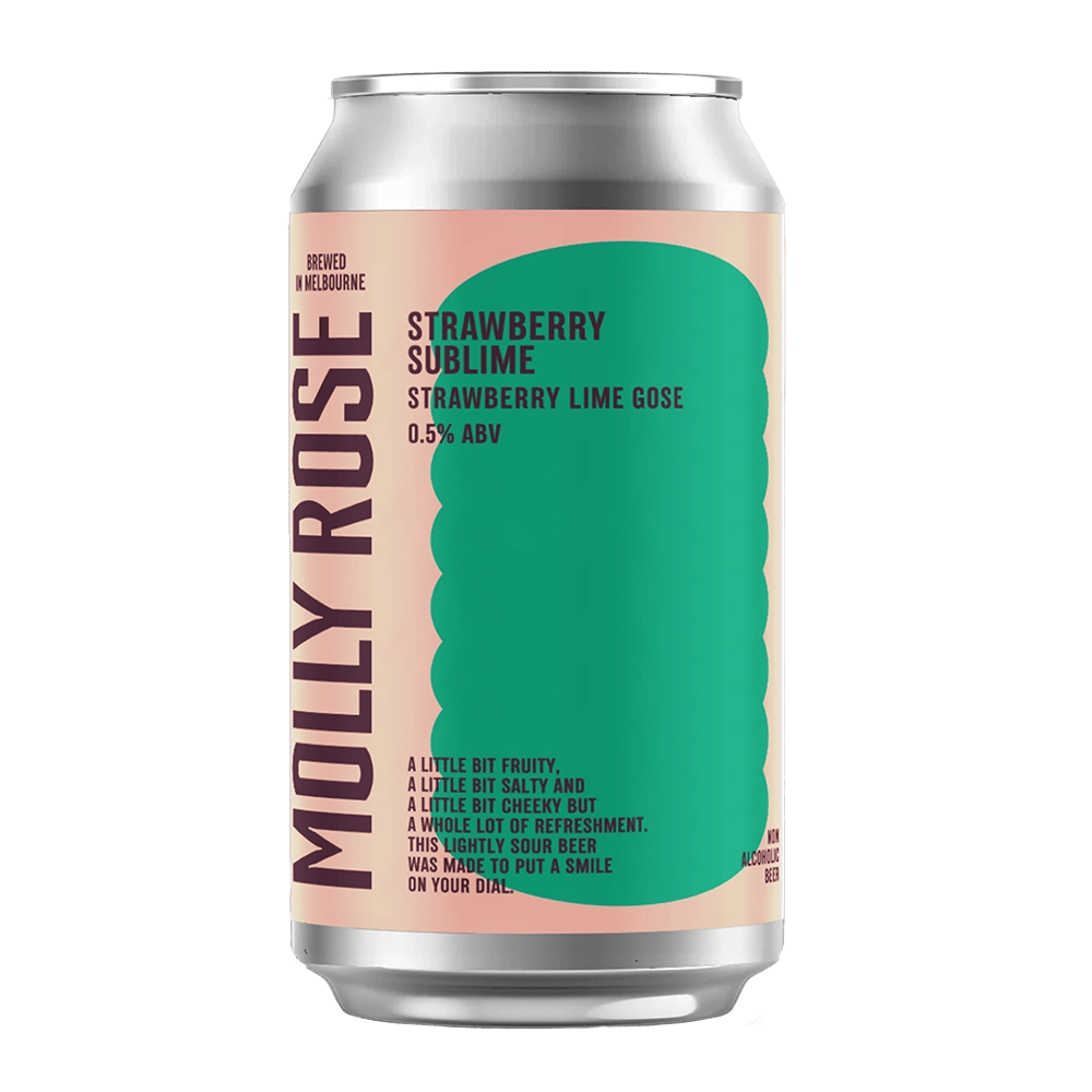 Molly Rose Strawberry Sublime Gose 375mL | Molly Rose Brewing | Craftzero