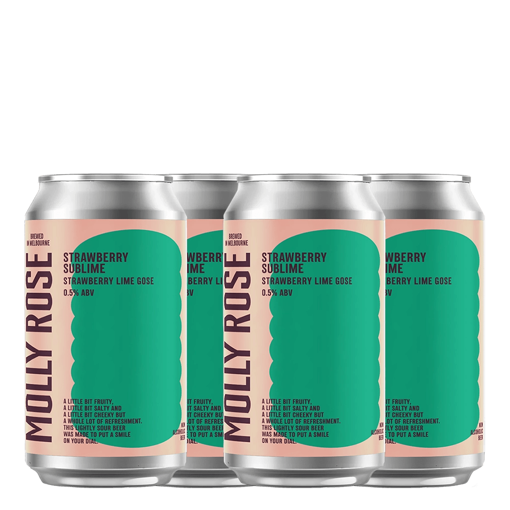 Molly Rose Strawberry Sublime Gose 375mL | Molly Rose Brewing | Craftzero