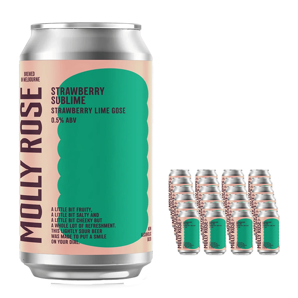 Molly Rose Strawberry Sublime Gose 375mL | Molly Rose Brewing | Craftzero