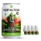 No Buzz Alc Free American Red 355mL - Hop Nation Brewing Co. - Craftzero