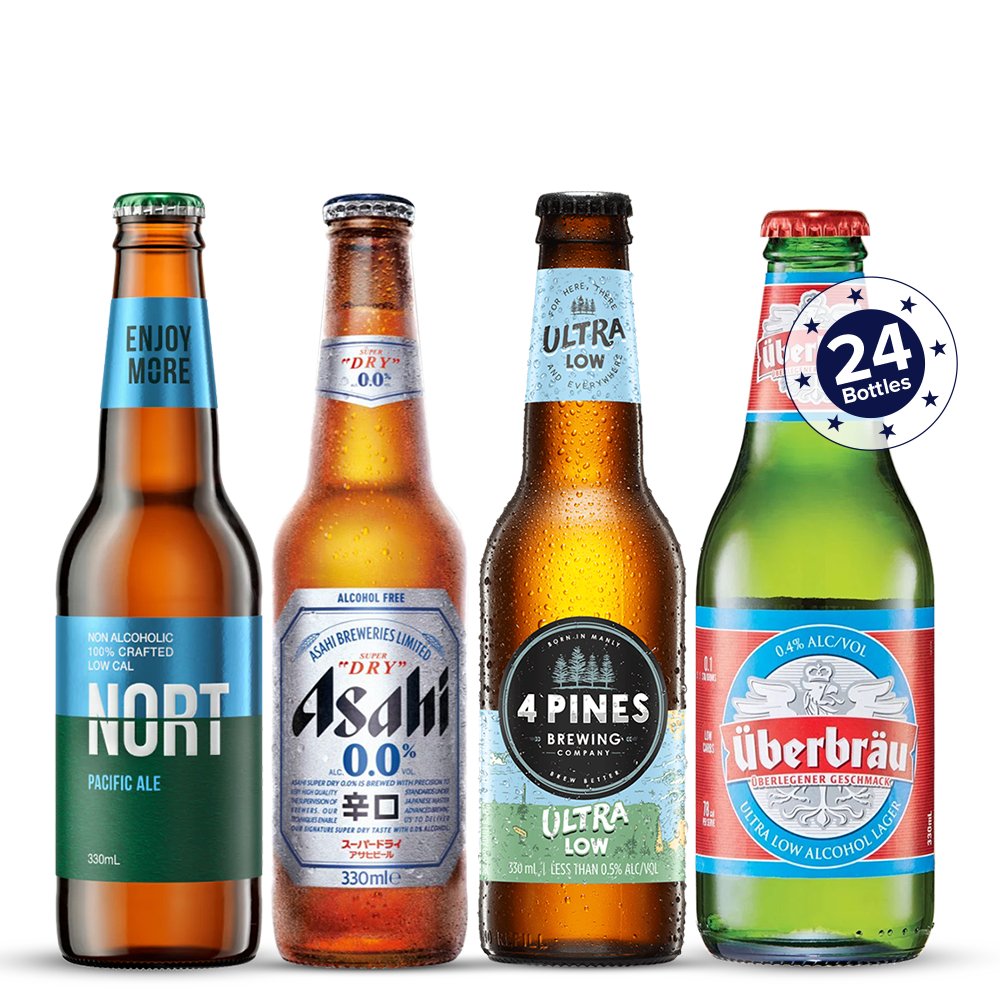 Nort Ref Ale, Asahi, 4 Pines & Uberbrau (24 Pack) | Craftzero | Craftzero