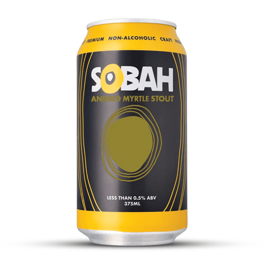 SOBAH Aniseed Myrtle Stout 375mL | Sobah Beverages | Craftzero