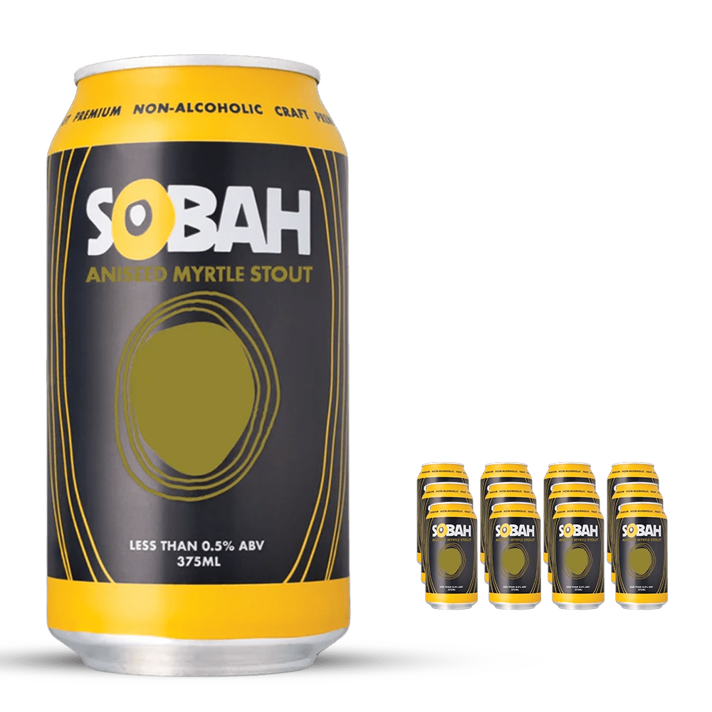 SOBAH Aniseed Myrtle Stout 375mL | Sobah Beverages | Craftzero