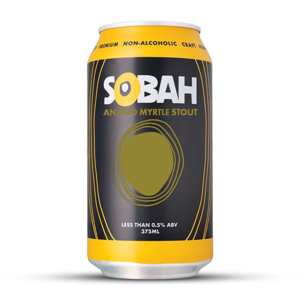 SOBAH Aniseed Myrtle Stout 375mL | Sobah Beverages | Craftzero