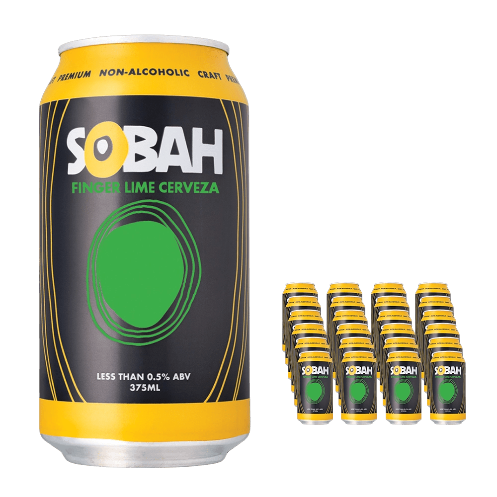 SOBAH Finger Lime Cerveza 375mL | Sobah Beverages | Craftzero