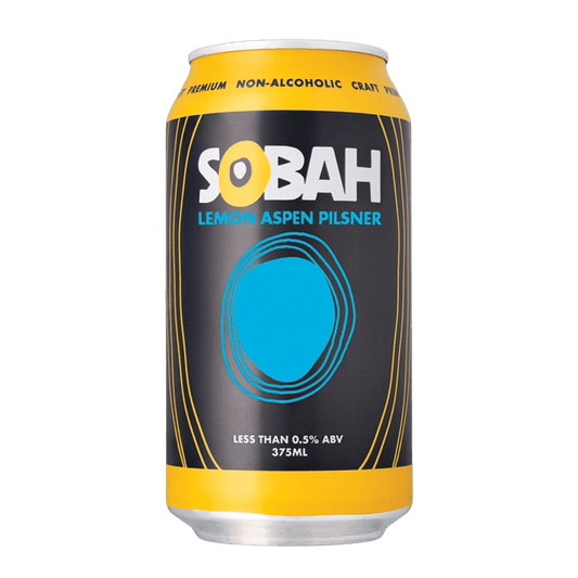 SOBAH Lemon Aspen Pilsner 375mL | Sobah Beverages | Craftzero