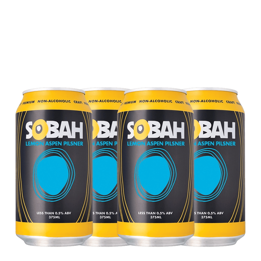 SOBAH Lemon Aspen Pilsner 375mL | Sobah Beverages | Craftzero