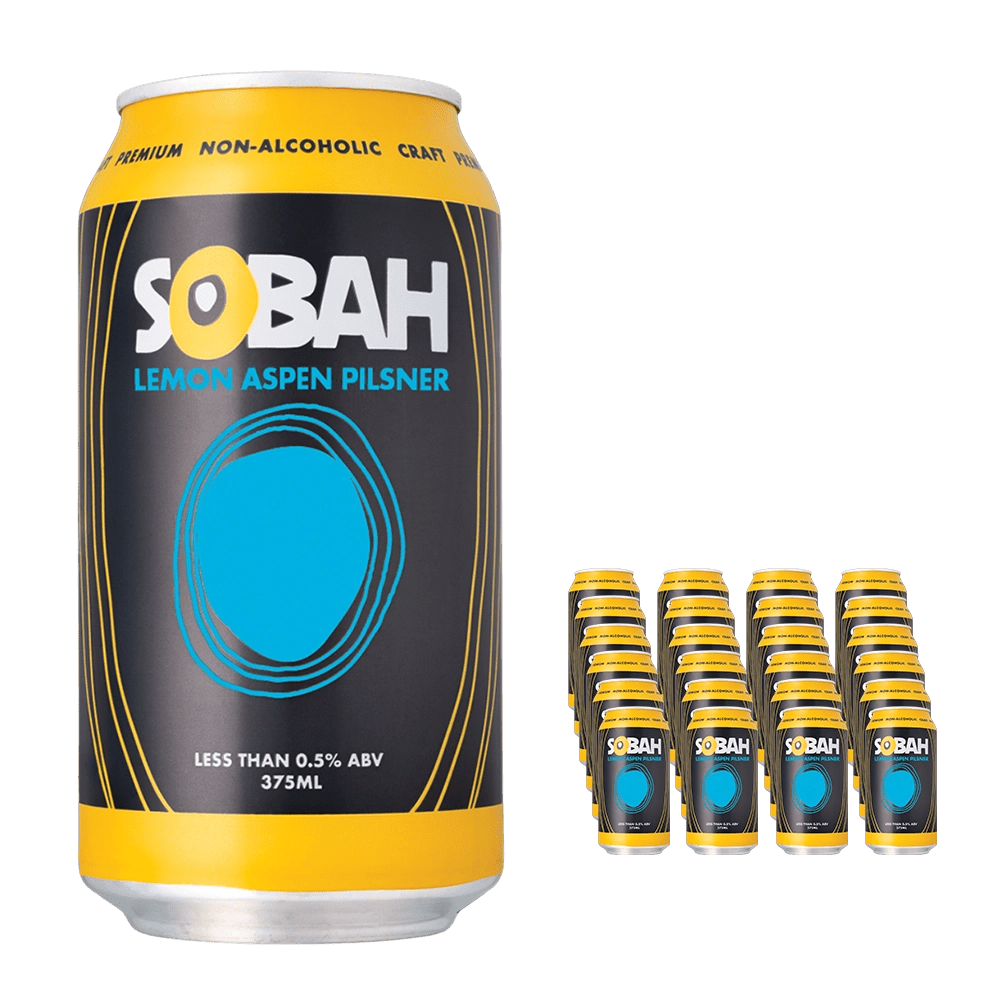 SOBAH Lemon Aspen Pilsner 375mL | Sobah Beverages | Craftzero