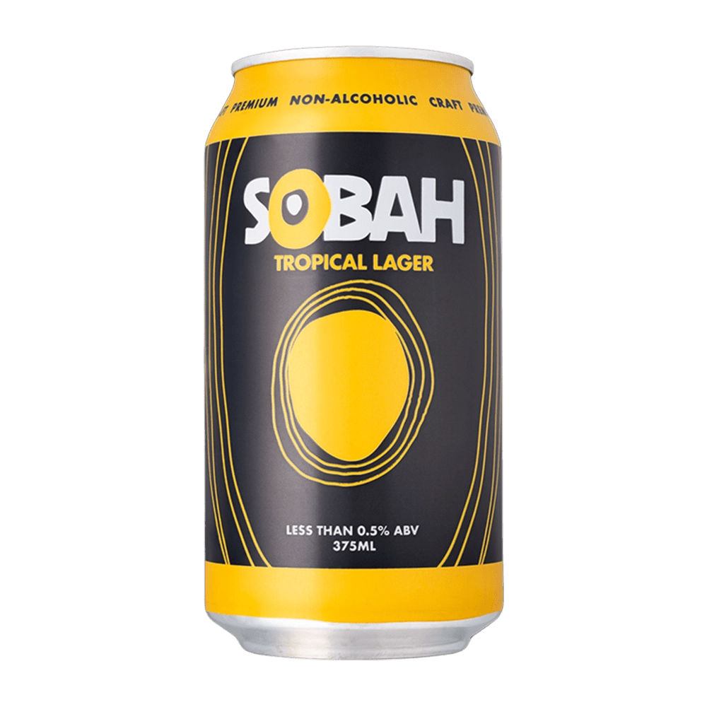 SOBAH Tropical Lager 375mL | Sobah Beverages | Craftzero