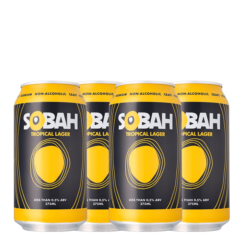 SOBAH Tropical Lager 375mL | Sobah Beverages | Craftzero