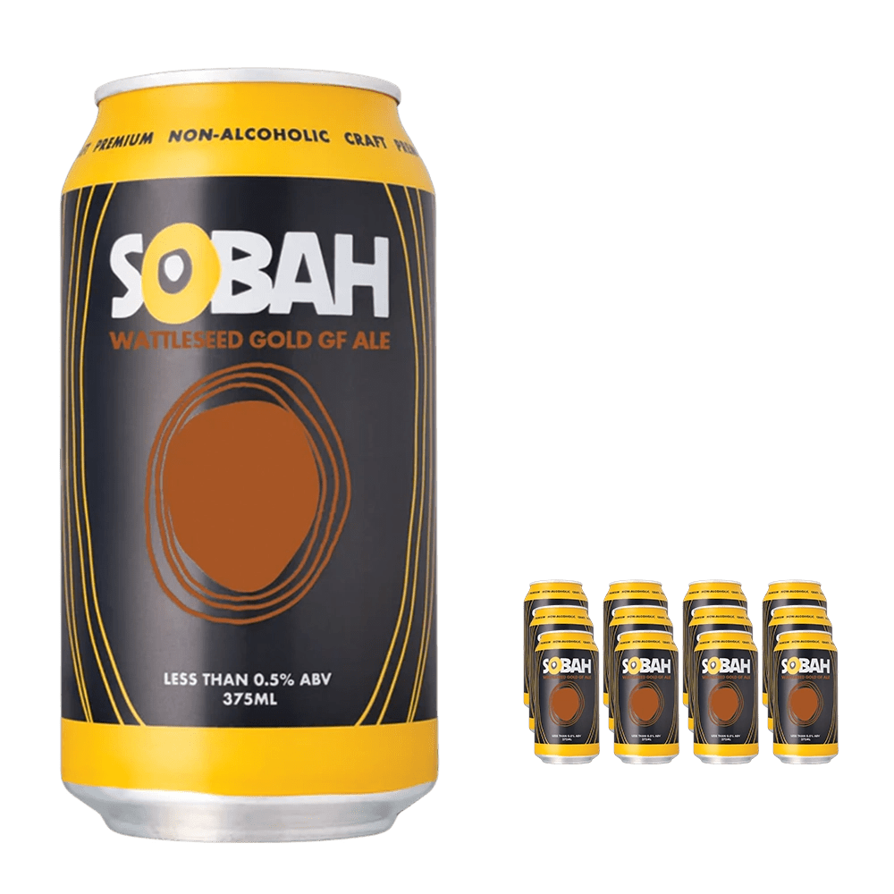 SOBAH Wattleseed Gold GF ALE 375mL | Sobah Beverages | Craftzero