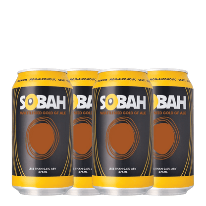 SOBAH Wattleseed Gold GF ALE 375mL | Sobah Beverages | Craftzero