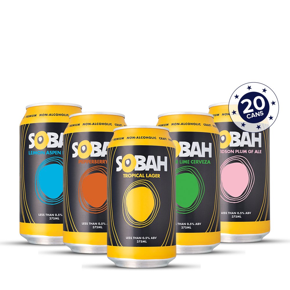 The SOBAH Experience Bundle: Five Brews, Infinite Flavours - Sobah Beverages - Craftzero