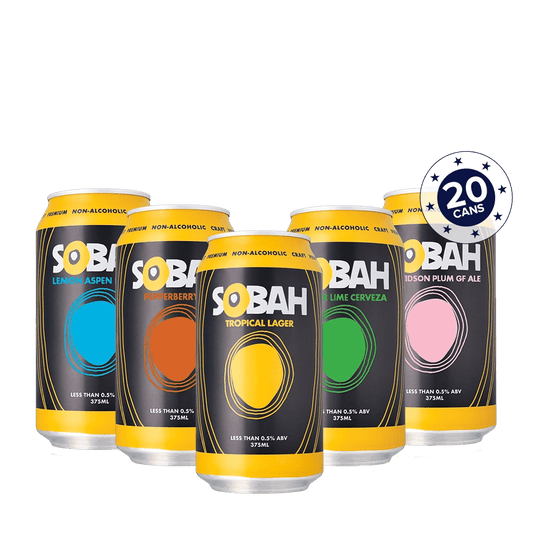 The SOBAH Experience Bundle: Five Brews, Infinite Flavours | Sobah Beverages | Craftzero