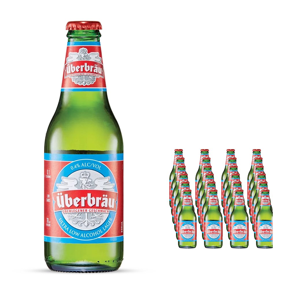 Uberbrau Ultra Low Alcohol Lager 330mL (Germany) | Uberbrau | Craftzero