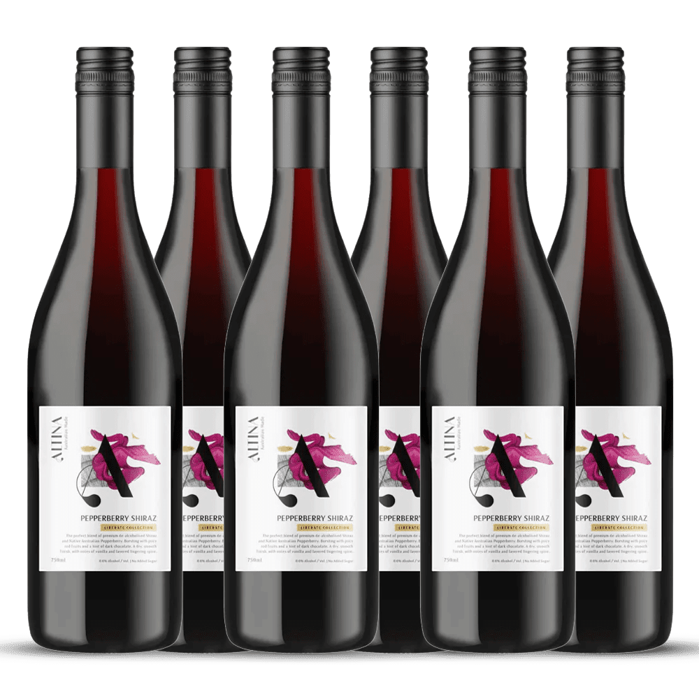 Altina Liberate Pepperberry Non-Alc Shiraz 750mL - Altina Drinks - Craftzero