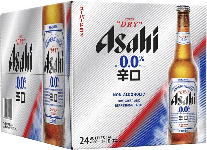 Asahi Super Dry 0.0% 330mL - Asahi Breweries - Craftzero