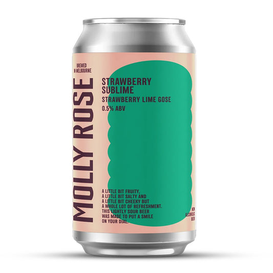 Molly Rose Strawberry Sublime Gose 375mL - Molly Rose Brewing - Craftzero