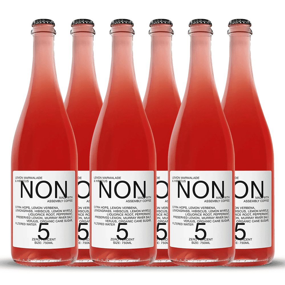 NON 5 Lemon Marmalade & Hibiscus 750mL - NON - Craftzero