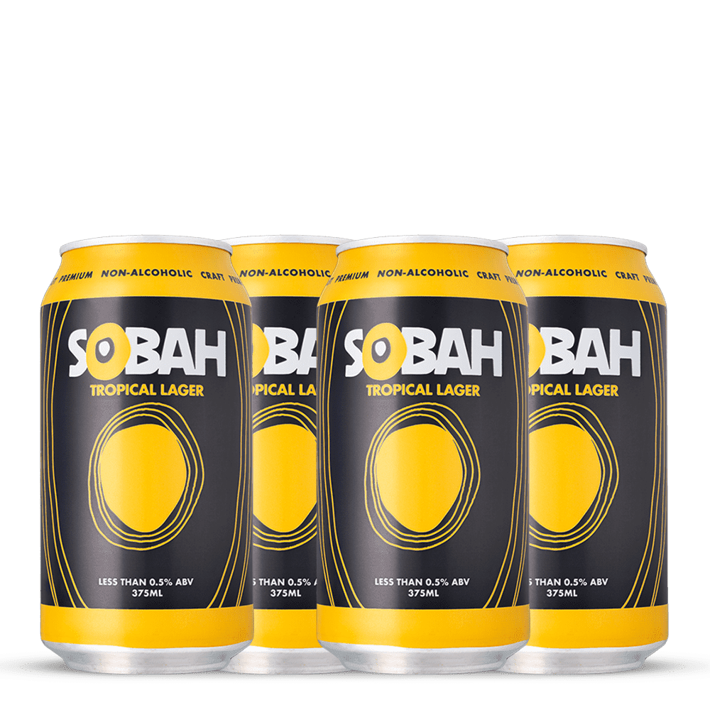 Sobah Tropical Lager 375mL - Sobah Beverages - Craftzero