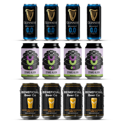 Stout Lovers' Selection - Beneficial, Hop Nation, Guinness 0.0 - Guinness - Craftzero